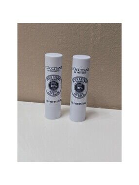 L'Occitane Stick Levres Ultra Rich Lip Balm Shea Butter Lip Treatment 2 Pack